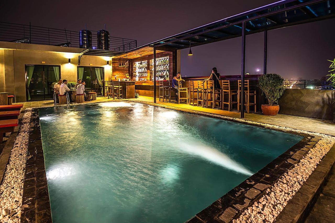 Diamond Palace Resort & Sky Bar Phnompen Kültér fotó