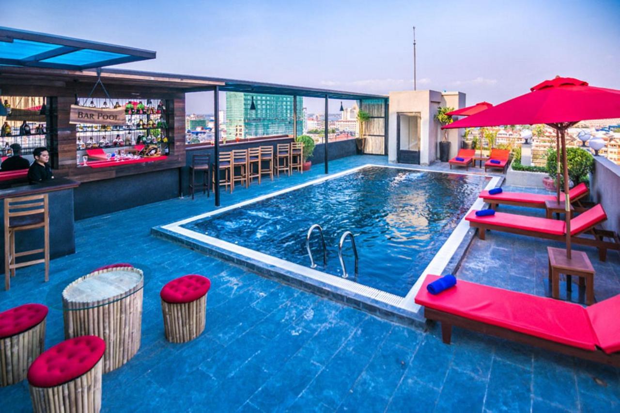 Diamond Palace Resort & Sky Bar Phnompen Kültér fotó
